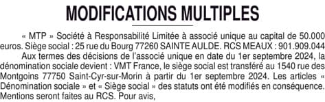 Contenu publication