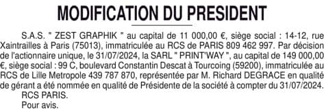 Contenu publication