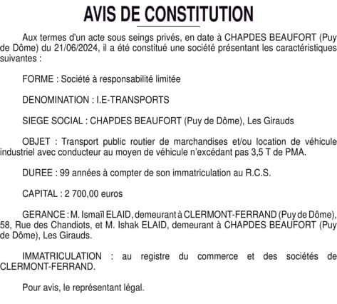 Contenu publication