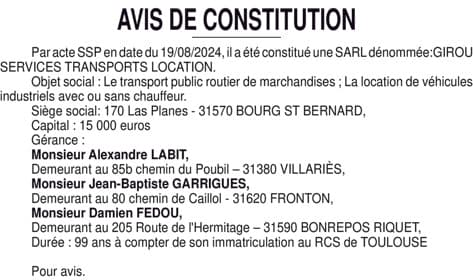 Contenu publication