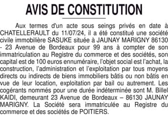Contenu publication