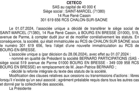 Contenu publication