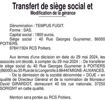 Contenu publication