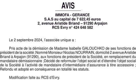Contenu publication