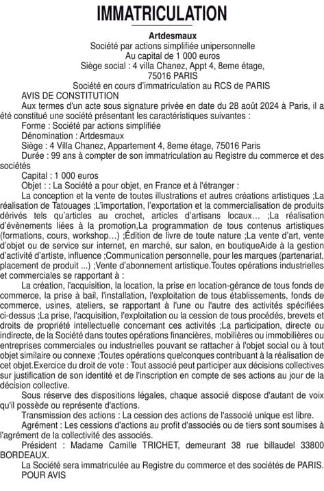 Contenu publication