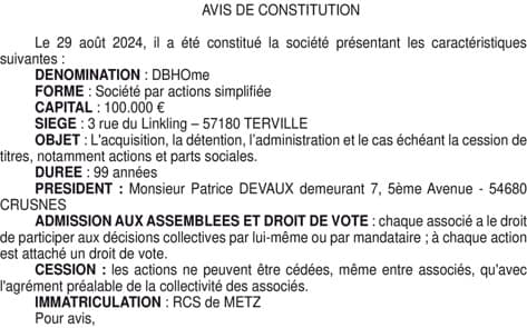 Contenu publication
