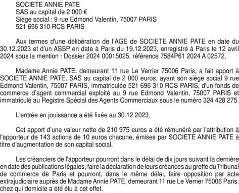 Contenu publication