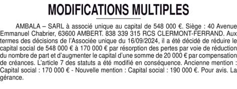 Contenu publication