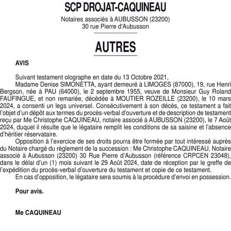 Contenu publication