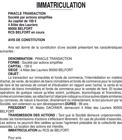 Contenu publication