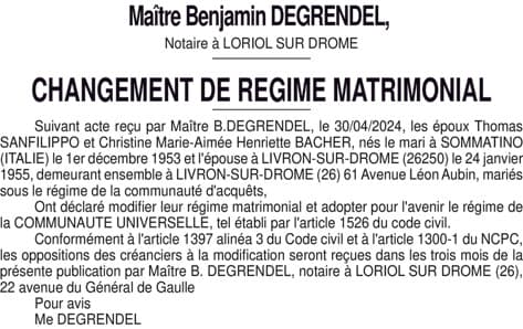 Contenu publication