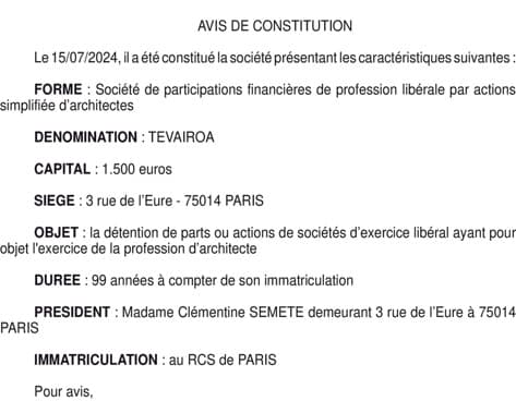 Contenu publication
