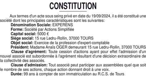 Contenu publication
