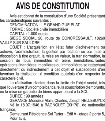 Contenu publication