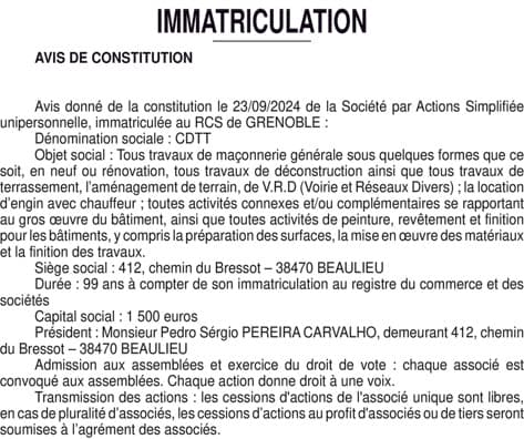 Contenu publication