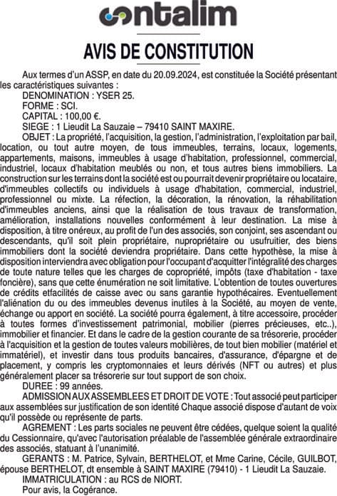 Contenu publication