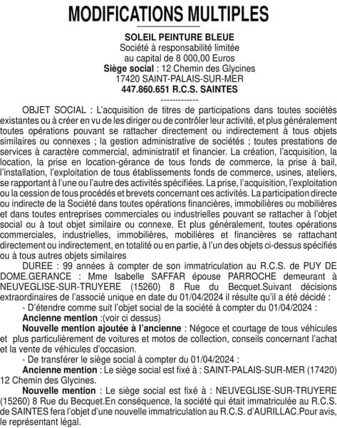 Contenu publication