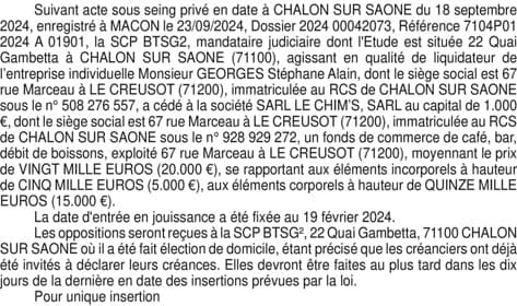 Contenu publication