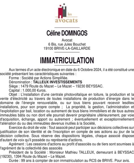 Contenu publication