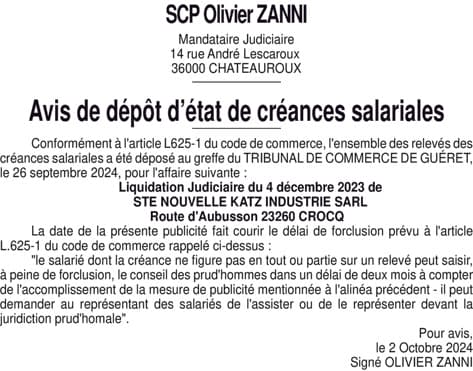 Contenu publication