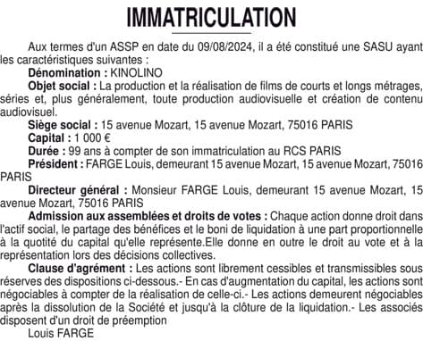 Contenu publication