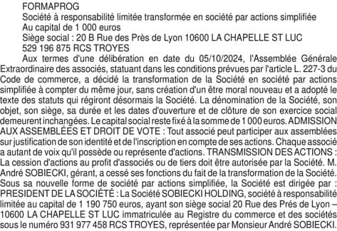 Contenu publication
