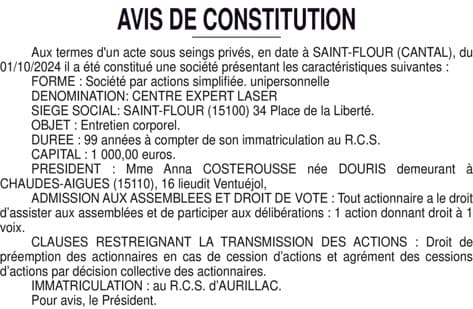 Contenu publication