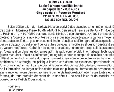 Contenu publication