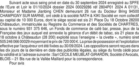 Contenu publication