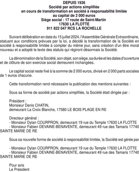 Contenu publication