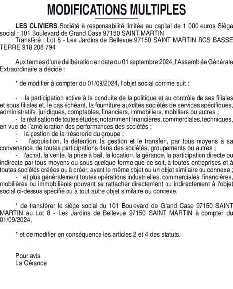 Contenu publication