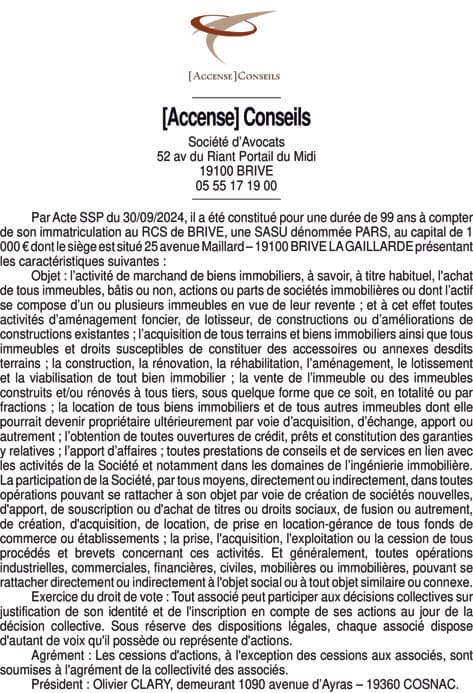 Contenu publication