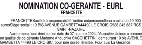 Contenu publication