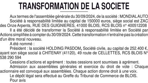 Contenu publication