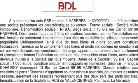 Contenu publication