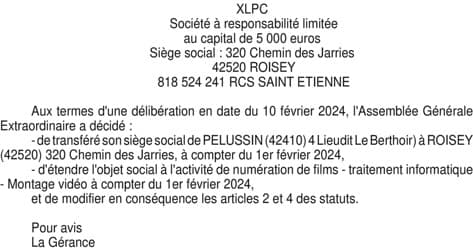 Contenu publication