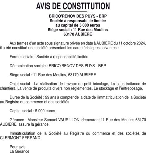 Contenu publication