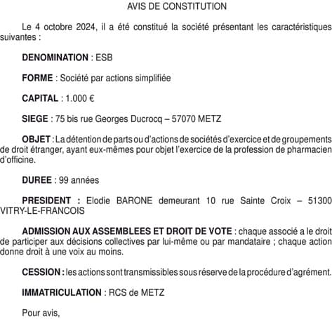 Contenu publication