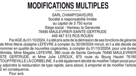 Contenu publication