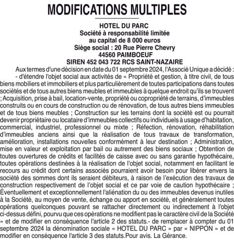 Contenu publication