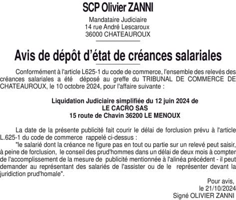 Contenu publication