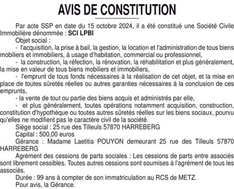 Contenu publication