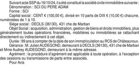 Contenu publication