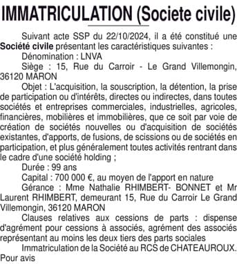 Contenu publication