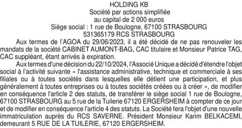 Contenu publication
