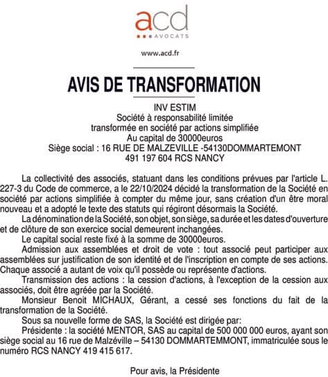 Contenu publication