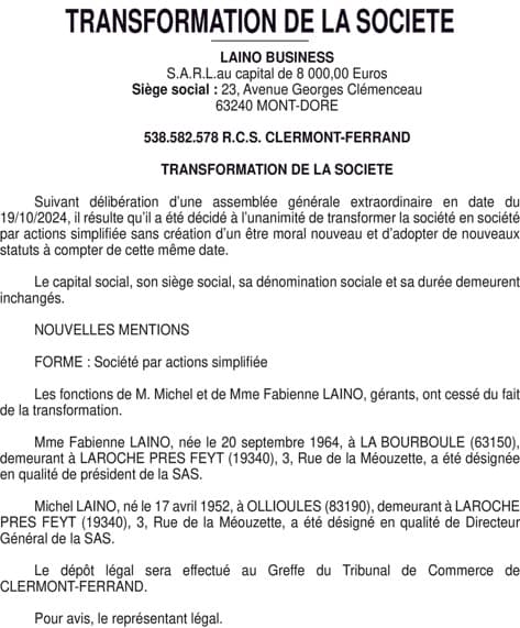 Contenu publication