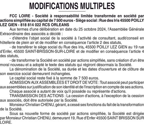 Contenu publication