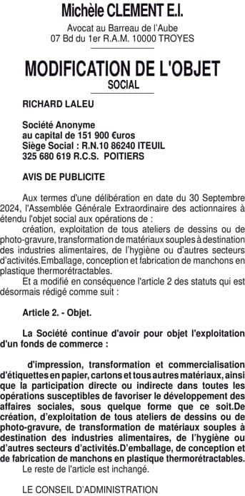 Contenu publication