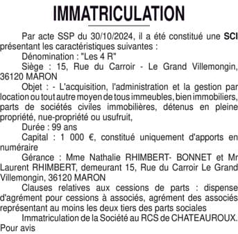Contenu publication